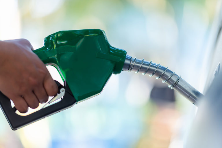 gas energy station with nozzle gasoline oil fuel pump, diesel for car refuel auto service, transport industry power automobile with tank refill